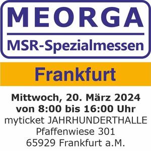 MEORGA MSR-Messe in Frankfurt am Main